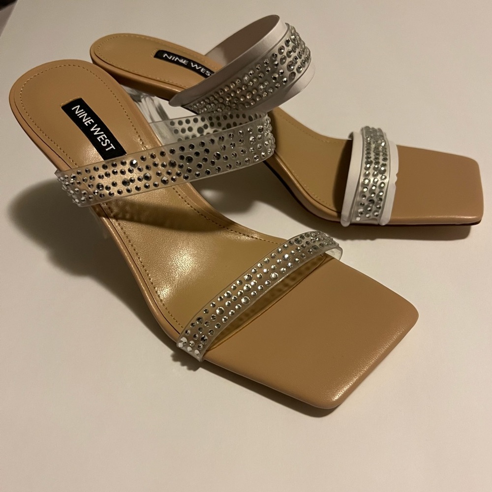 Nine West Darla Slide Sandals Size 7